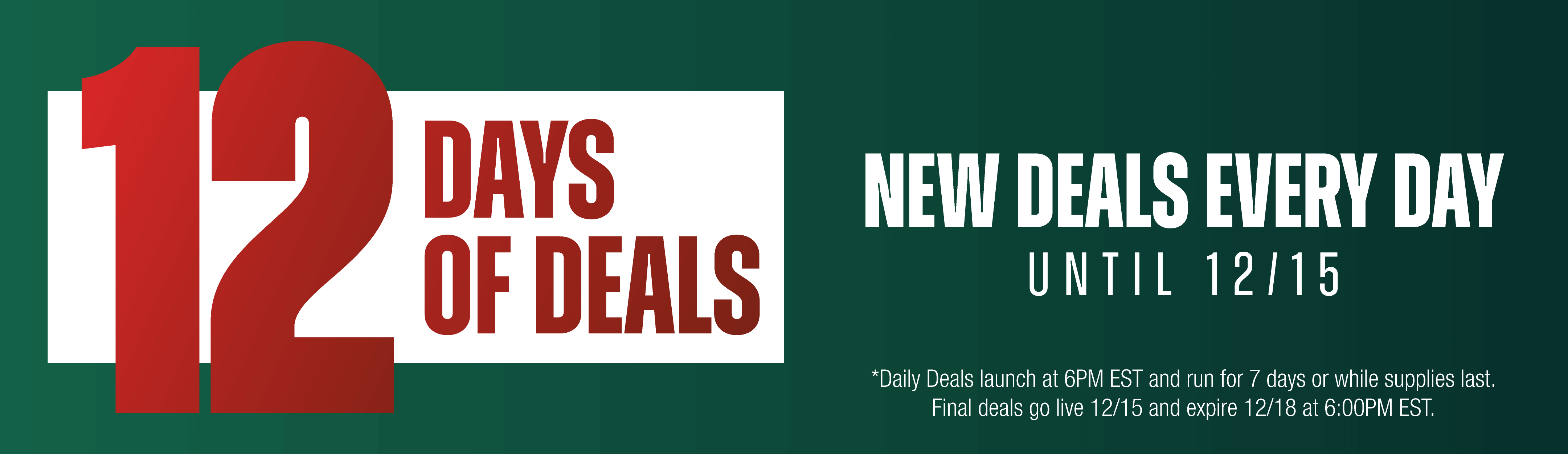 12 Days of Deals